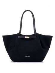 Vince Camuto Shopper bag w kolorze czarnym - 52 x 27 x 13 cm rozmiar: onesize. Czarne shopper bag damskie Vince Camuto, bez wzorów, z materiału, na ramię, bez dodatków. Za 98.87 zł.