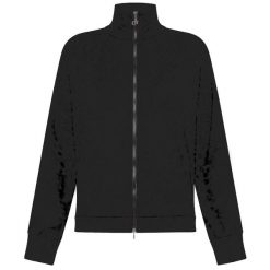 Bluza Deha Bluza Z Pełnym Zamkiem I Logo Damskie. Czarne bluzy bez kaptura damskie Deha, m, z bawełny. Za 484.99 zł.