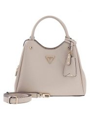 Guess Torebka w kolorze beżowym - 29 x 21 x 14 cm rozmiar: onesize. Brązowe torebki klasyczne damskie Guess, z aplikacjami, z materiału, bez dodatków. Za 454.95 zł.