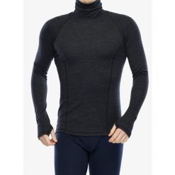 Bluza termoaktywna męska Sensor Merino Bold Tee LS Roll Neck. Szare bluzy bez kaptura męskie Sensor, m, z dzianiny. Za 417.99 zł.