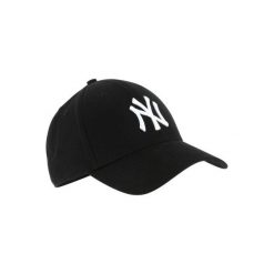 Czapka z daszkiem baseball New York Yankees. Czarne czapki męskie New Era, bez wzorów, z bawełny. Za 79.99 zł.