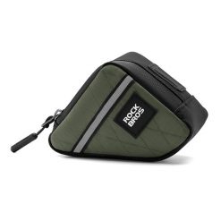 Torba trójkątna Rockbros na ramę rowerową 0,25 l. Zielone torebki klasyczne damskie ROCKBROS, bez wzorów, z materiału, bez dodatków. Za 49.99 zł.