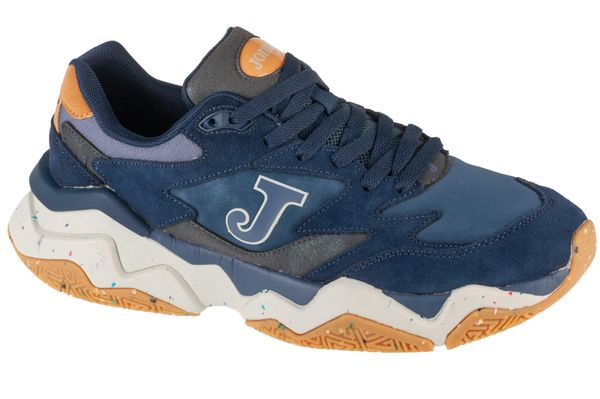 Buty sportowe Sneakersy męskie, C1400 Men 24 C1400W. Niebieskie buty sportowe na co dzień męskie Joma, z materiału, bez zapięcia, trekkingowe. Za 299.99 zł.