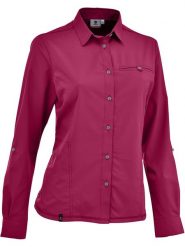 Maul Sport Bluzka funkcyjna w kolorze fuksjowym rozmiar: 48. Różowe bluzki sportowe damskie Maul Sport, z materiału, bez kołnierzyka, bez ramiączek. Za 148.61 zł.