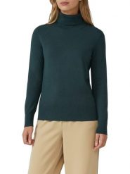 S.Oliver Golf w kolorze ciemnozielonym rozmiar: 46. Zielone golfy damskie S.Oliver, s, bez wzorów, bez ramiączek. Za 100.99 zł.