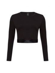 Calvin Klein bielizna nocna Kobiety Bawełna czarny, L. Czarna koszule nocne damskie CALVIN KLEIN, bez wzorów, z bawełny. Za 149.95 zł.