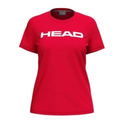 T-shirt Head Club Original Woman. Czerwone t-shirty damskie HEAD, bez wzorów, bez kołnierzyka. W wyprzedaży za 117.00 zł.