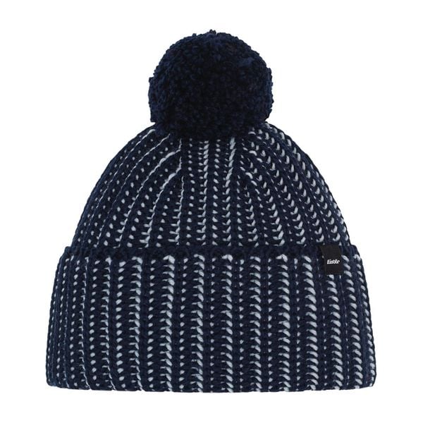 Czapka Eisbar Ronda Pompon MÜ. Czarne czapki męskie Eisbar, bez wzorów, z wełny, sportowe. Za 249.90 zł.