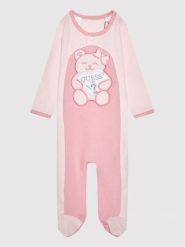 Guess Śpiochy H1YW00 KA6W0 Różowy. Czerwone body niemowlęce Guess, z bawełny, bez ramiączek. Za 159.99 zł.