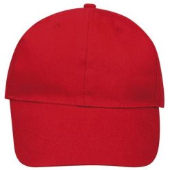 Czapka Z Daszkiem Buffalo 6 Panel. Czerwone czapki z daszkiem damskie SOL'S, bez wzorów. Za 29.99 zł.