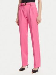 Versace Jeans Couture Spodnie materiałowe 78HAA111 Różowy Straight Fit. Czerwone jeansy damskie Versace Jeans Couture. Za 1,089.00 zł.
