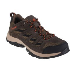 Buty trekkingowe męskie Columbia Crestwood. Czarne buty trekkingowe męskie Columbia, z gumy, bez zapięcia, trekkingowe. Za 279.99 zł.