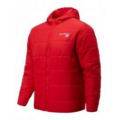 Kurtka na co dzień męska NEW BALANCE ciepła jesień zima. Czerwone kurtki męskie New Balance, na jesień, m, bez wzorów, z puchu, bez kaptura. Za 339.00 zł.
