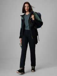 Трекінгові softshell штани мембрана 8000 жіночі - чорні. Kurtki softshell damskie 4f, m, bez wzorów, z softshellu, bez kaptura. Za 4,599.90 zł.