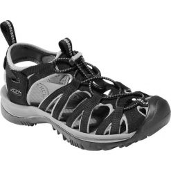 KEEN sandały damskie Whisper W Black/Gargoyle US 7 (37,5 EU). Czarne sandały damskie Keen, bez wzorów, bez obcasa. W wyprzedaży za 316.00 zł.