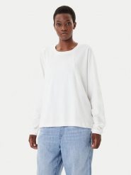 G-Star Raw Bluzka D27742-D976 Biały Oversize. Białe bluzki damskie G-Star Raw, l, bez wzorów, z bawełny, retro, bez kołnierzyka, bez ramiączek. Za 179.99 zł.
