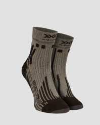 Skarpety damskie X-Socks Run Speed Reflect 4.0. Szare skarpetki damskie X-Socks, bez wzorów, z materiału. Za 60.00 zł.