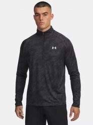 Under Armour Koszulka sportowa "Tech 2.0" w kolorze szaro-czarnym rozmiar: XXL. Czarne t-shirty sportowe męskie Under Armour, xxl, z materiału, bez ramiączek, outdoorowe. Za 121.95 zł.
