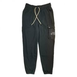 Spodnie sportowe męskie Nike Jumpman. Czarne spodnie sportowe męskie Nike, z bawełny. Za 452.00 zł.