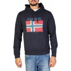 Napapijri bluza męska XL ciemny niebieski. Niebieskie bluzy bez kaptura męskie Napapijri, m. W wyprzedaży za 365.00 zł.