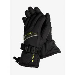 Rękawiczki dziecięce Trekmates Mogul DRY Glove Junior. Czarne rękawiczki dziecięce TREKMATES, bez ramiączek. Za 78.99 zł.
