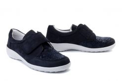 COMFORTABEL 940234-05 blau, półbuty damskie. Niebieskie półbuty damskie Comfortabel, bez wzorów, bez obcasa. Za 293.93 zł.