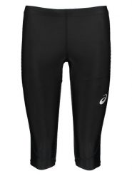 Asics Legginsy sportowe "Track" w kolorze czarnym rozmiar: L. Czarne legginsy damskie Asics, l, bez wzorów. Za 56.39 zł.