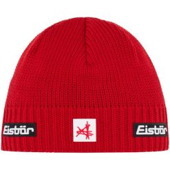 Czapka Eisbar Trop MÜ SA. Czerwone czapki męskie Eisbar, bez wzorów, z wełny, sportowe. Za 219.90 zł.