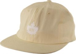 Czapka snapback 8527 K1x z bawełny, one size, z motywem Leaf Crest. Żółte czapki męskie K1X, bez wzorów, z bawełny, eleganckie. Za 171.99 zł.