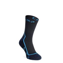 Skarpety turystyczne CMP Trekking Sock Poly Mid. Niebieskie skarpetki damskie CMP, bez wzorów. Za 44.99 zł.