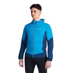 Kurtka Kilpi Rayen. Niebieskie kurtki treningowe męskie Kilpi, m, bez wzorów, z nylonu, do biegania. Za 370.41 zł.