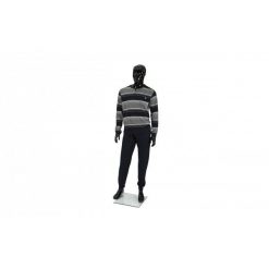 Piżama męska rozm. XL Pasy Massana. Niebieskie piżamy męskie Massana Homewear, m, bez wzorów, z bawełny, bez ramiączek. Za 299.00 zł.
