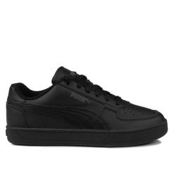 Buty damskie sportowe do chodzenia Puma CAVEN 2.0 Jr. Czarne buty sportowe na co dzień damskie Puma, bez wzorów, z materiału, trekkingowe. Za 159.00 zł.