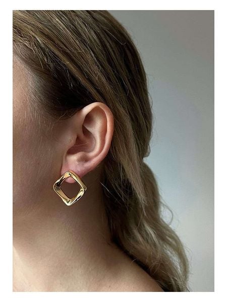 Heliophilia Kolczyki-wkrętki rozmiar: onesize. Żółte kolczyki damskie Heliophilia, z mosiądzu. Za 95.69 zł.