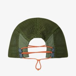 Czapka Buff 5 Panels Air Cap Saret Military. Zielone czapki z daszkiem damskie Buff, bez wzorów, z materiału. Za 164.99 zł.
