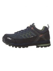 Cmp Skórzane buty trekkingowe "Moon Low" w kolorze niebiesko-czarnym rozmiar: 44. Brązowe buty trekkingowe męskie CMP, z materiału, bez zapięcia, outdoorowe. Za 242.13 zł.