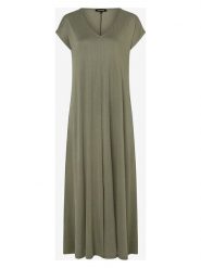More & More Sukienka w kolorze oliwkowym rozmiar: 36. Zielone sukienki damskie MORE & MORE, na co dzień, bez wzorów, bez kołnierzyka, bez ramiączek, maxi, proste. Za 183.59 zł.