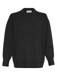 MOSS COPENHAGEN Sweter w kolorze czarnym rozmiar: XS/S. Czarne swetry klasyczne damskie MOSS COPENHAGEN, s, bez kołnierzyka. Za 140.86 zł.