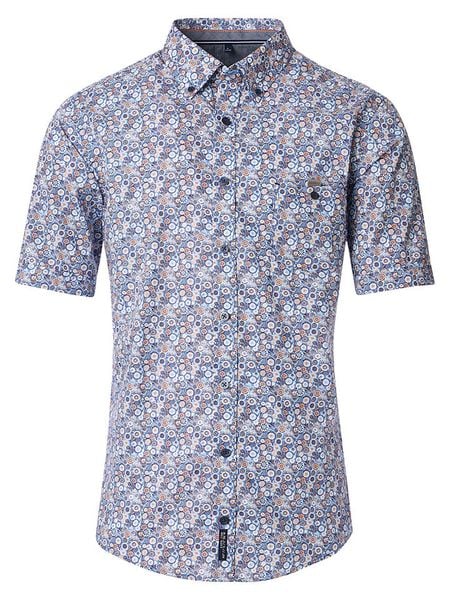 CASAMODA Koszula - Casual fit - w kolorze niebieskim rozmiar: XL. Niebieskie koszule męskie CASAMODA, xl, bez wzorów, z bawełny, bez kołnierzyka, bez ramiączek. Za 96.14 zł.