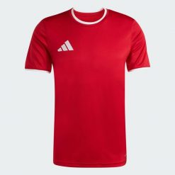 Koszulka Entrada26. Białe t-shirty sportowe męskie Adidas, s, bez ramiączek, do piłki nożnej. Za 79.95 zł.