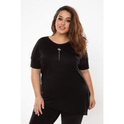 Koszulka fitness damska Rough Radical Kip Plus size. Białe bluzki damskie ROUGH RADICAL, plus size, bez wzorów, bez ramiączek. Za 109.00 zł.
