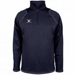 Kurtka 1/4 zip Gilbert. Niebieskie kurtki męskie gilbert, bez wzorów, z dresówki, sportowe, bez kaptura. Za 330.50 zł.
