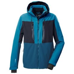 Kurtka narciarska Killtec KSW 48. Niebieskie kurtki męskie KILLTEC, m, bez wzorów, bez kaptura, narciarskie. Za 828.00 zł.