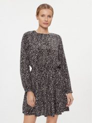 Pepe Jeans Sukienka codzienna Azalea PL953445 Czarny Regular Fit. Czarne sukienki damskie Pepe Jeans, na co dzień, s, bez wzorów, z jeansu, bez kołnierzyka, bez ramiączek, proste. Za 219.99 zł.