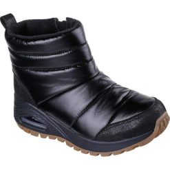 Buty damskie Skechers Uno Rugged Puffer Daze. Czarne obuwie trekkingowe damskie Skechers. Za 490.00 zł.