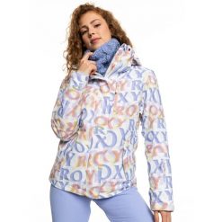 Kurtka narciarska damska Roxy Jetty Insulated. Białe kurtki damskie Roxy, l, bez wzorów, z poliesteru, bez kaptura, narciarskie. Za 501.00 zł.