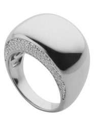 U.S. Polo Assn. Pierścionek z kryształami rozmiar: 54,5. Szare pierścionki damskie U.S. Polo Assn., z kryształem, metalowe. Za 104.99 zł.