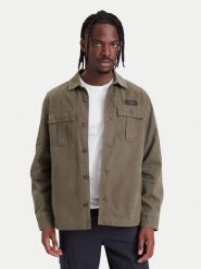 Aeronautica Militare Kurtka koszulowa 262AC0045UCT04233 Khaki Regular Fit. Brązowe kurtki męskie AERONAUTICA MILITARE, m, bez wzorów, z bawełny, bez kaptura. Za 894.99 zł.