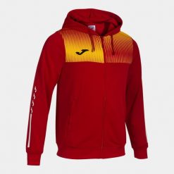 Bluza dresowa z kapturem Joma Eco Supernova. Czerwone bluzy z kapturem męskie Joma, l, z dresówki. Za 217.30 zł.