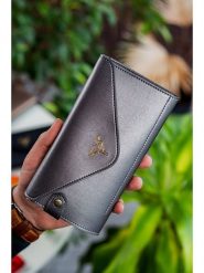 BAGmori Portfel w kolorze antracytowym - 20 x 10 x 3 cm rozmiar: onesize. Czarne portfele damskie BAGmori, bez wzorów, z materiału. Za 56.99 zł.